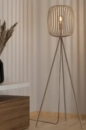 Esclusivo Piantana di metallo sabbia design moderno per soggiorno eglo romazzina