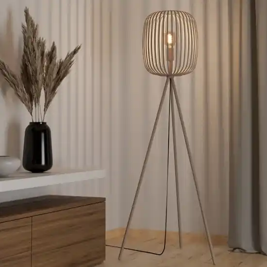 Esclusivo Piantana di metallo sabbia design moderno per soggiorno eglo romazzina