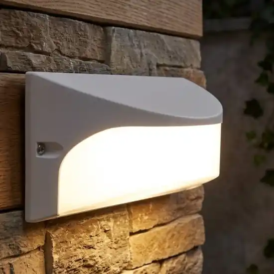 Saldi Applique da balcone esterno moderna bianca led 4000k ip65