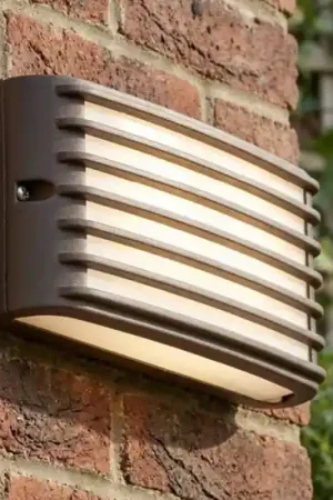 Soddisfatti O Rimborsati Applique per esteri moderna color caffè led 3000k ip65