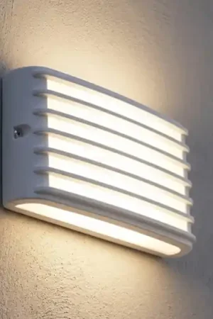 Applique per esterno balcone rettangolare bianca led 4000k ip65 Compra Online
