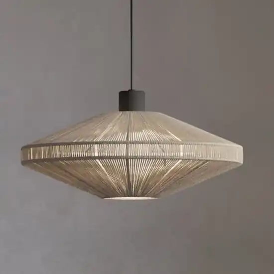 Lampada a sospensione diamante di canapa crea rustica eglo midsumer Non Perdere