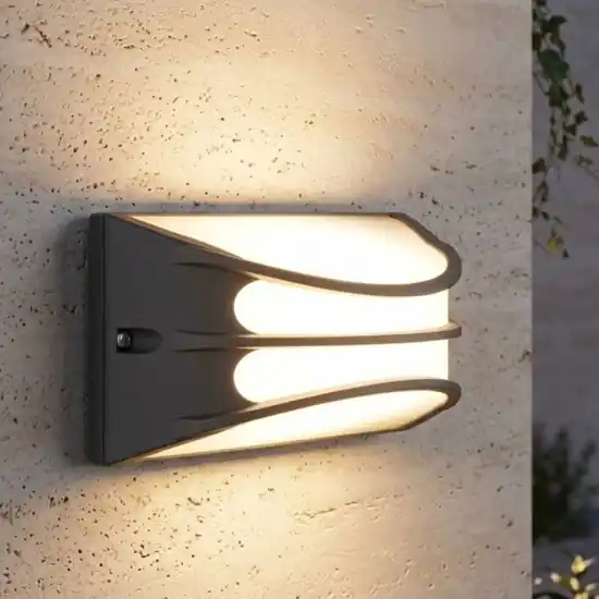 Applique per esterni moderna grafite led 3000k ip65 Occasione