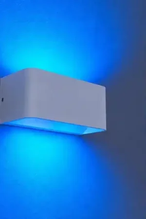 Applique bianco da esterno led rgb da 2700k a 6500k controllo da remoto app ip55 eglo sania-z Consegna Rapida