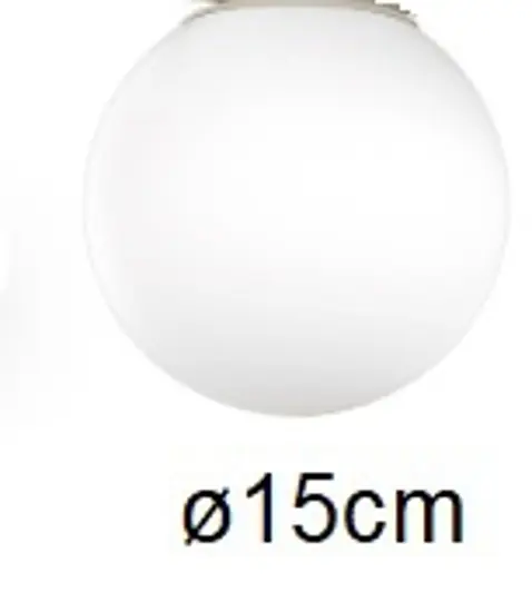 Vetro ricambio 15cm per serie 1200-sa top light Ultima Occasione