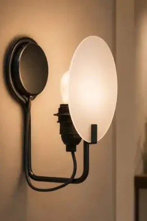 Nuova Collezione Applique da parete moderna nera bugia stilnovo e27