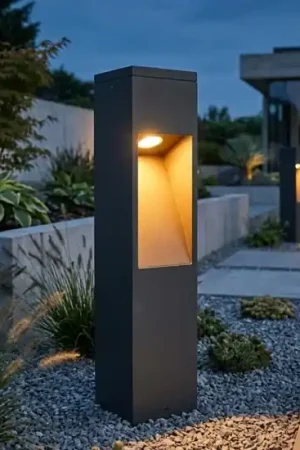 Professionale Top light lampioncino da giardino lisbona antracite led 12w 3000k ip65