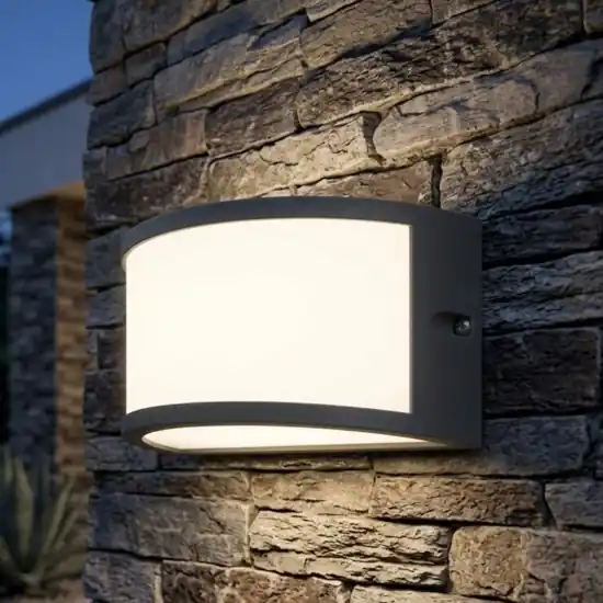 Top light applique da esterno cairo antracite moderna Nuova Collezione
