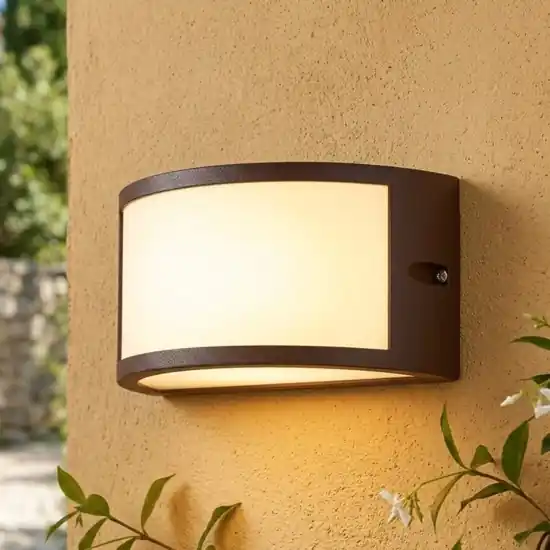 Ultima Occasione Top light applique cairo corten per esterno moderna ip54