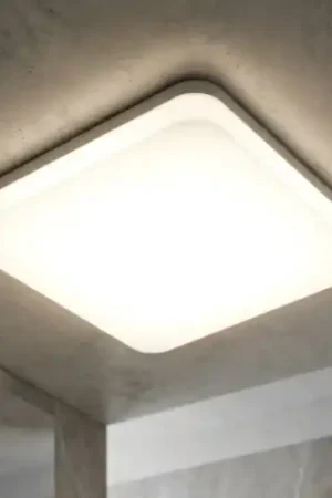 Isyluce plafoniera quadrata per bagno bianca led cct ip54 Spedito Oggi