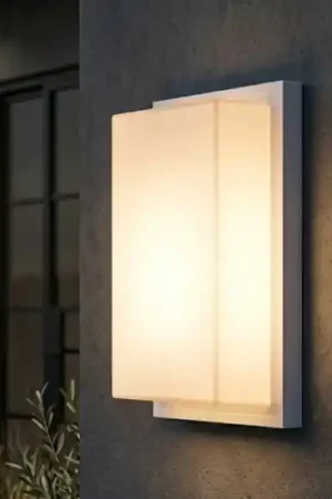 Solo Oggi Applique per esterno balcone isyluce bianca moderna