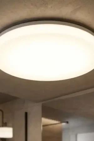 Isyluce plafoniera da bagno moderna rotonda bianca led 50w cct ip54 Prezzo Conveniente