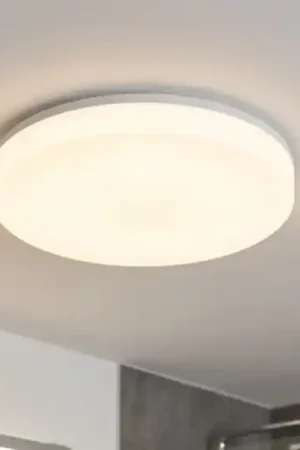 Offerta Speciale Plafoniera rotonda da bagno bianca moderna led cct ip54