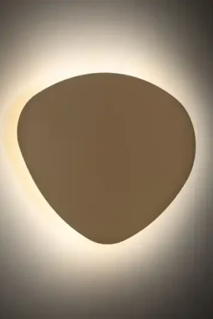 A Buon Prezzo Applique design moderna 49 cm luce indiretta metallo sabbia