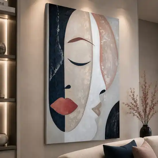 Quadro moderno sussurri interiori 100x150 cm dipinto materico a rilievo Scelto Dai Clienti