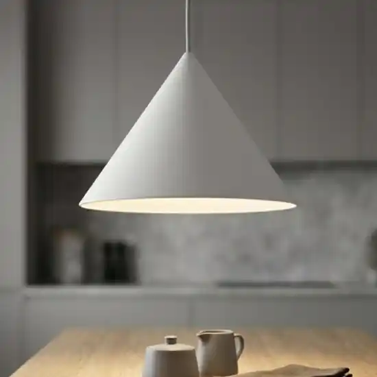 Ultima Occasione Vivida luminelle lampada a sospensione cono bianco