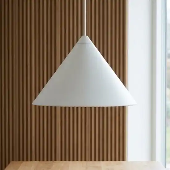 A Buon Prezzo Vivida luminelle lampada a sospensione cono bianco moderno