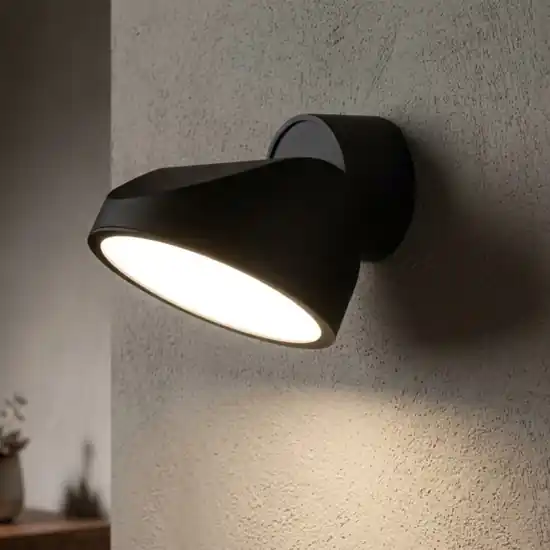 Vivida tarp applique da parete orientabile nera led cct dimmerabile Prezzo Conveniente