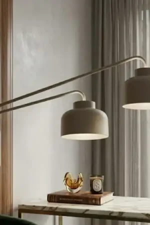 Vivida bottone applique da parete a due luci orientabili sabbia dimmerabile con telecomando Compra Online