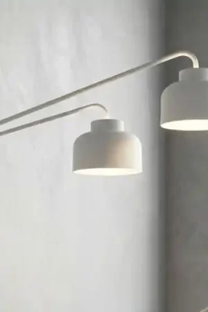 Vivida applique bottone a due luci bianca orientabile led dimmerabile con telecomando Offerta Limitata