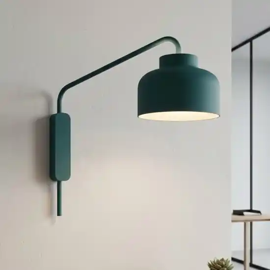 Vivida bottone petrolio applique da parete moderna biemissione dimmerabile con telecomando Bestseller