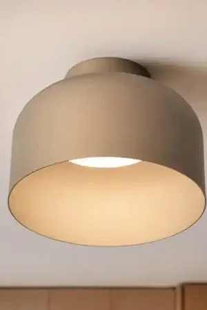 Vivida plafoniera da soffitto bottone sabbia led dimmerabile con telecomando 22cm Miglior Prezzo