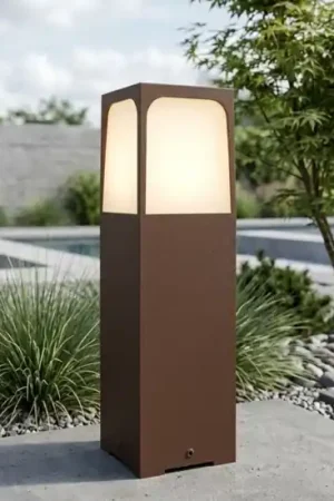 Top light york lampioncino basso da giardino corten ip54 Direttamente Dal Produttore