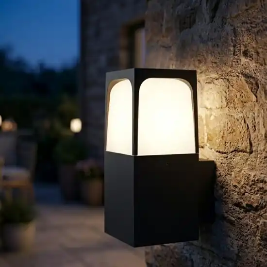 Ultima Occasione Top light york applique da esterno moderna antracite ip54