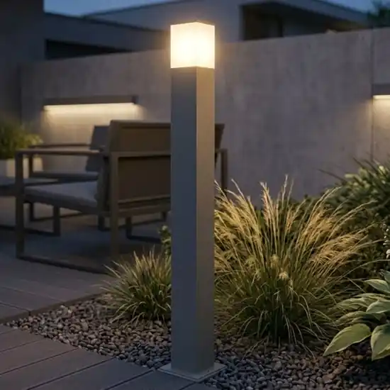 Ultima Occasione Lampione paletto da esterno antracite moderno top light nizza