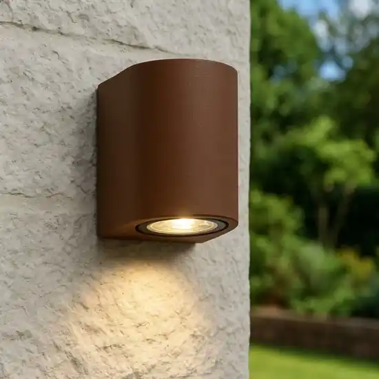 Applique da esterno corten moderna lione top light ip65 Quantità Limitata