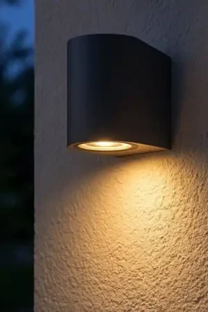 Applique da esterno antracite moderna top light lione ip65 Saldi