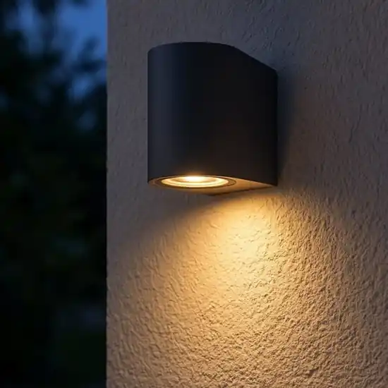 Applique da esterno antracite moderna top light lione ip65 Saldi