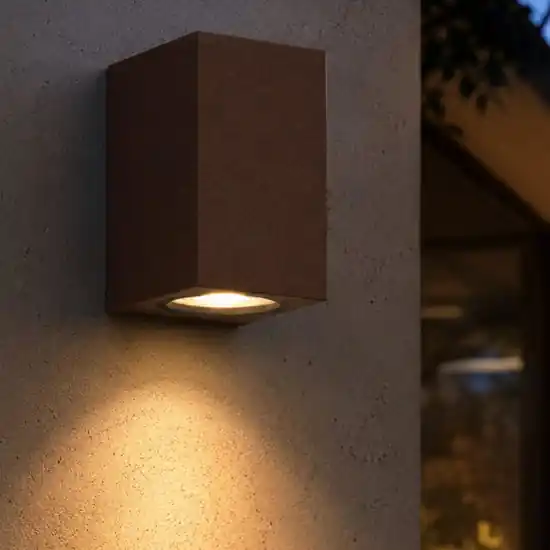 Applique corten da esterno moderna top light atene ip65 Novità