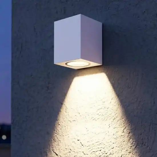 Applique da esterno top light atene bianca ip65 Super Prezzo