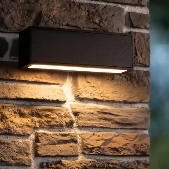Applique a luce solare da esterno con sensore movimento crepuscolare Di Tendenza