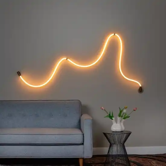Subito Disponibile Applique lampada da parete tubo luminoso led 48w 2200k-3300k