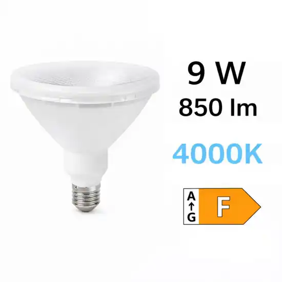 Spedizione Espresso Life lampadina e27 par30 led 9w 4000k 850 lumen