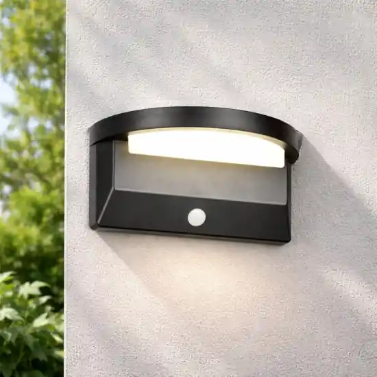 Applique da esterno luce solare ibrido con sensore di movimento crepuscolare Reso Gratuito