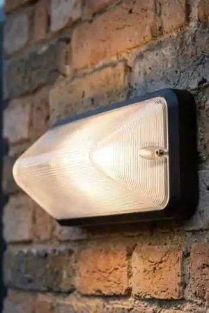 Vendita Finale Applique da esterno moderna nera led 7w cct sensore di movimento crepuscolare ip66