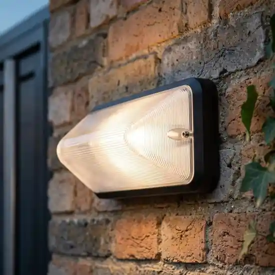 Vendita Finale Applique da esterno moderna nera led 7w cct sensore di movimento crepuscolare ip66