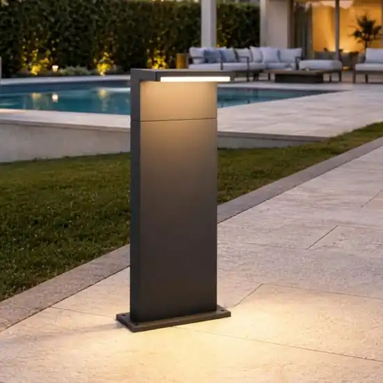 Nuovo Arrivo Lampioncino da giardino led cct anti corrosione con sensore di movimento ip65