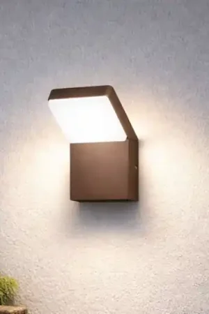 Compra Online Ondaluce applique da esterno ninja corten moderna led 20w 3000k ip65
