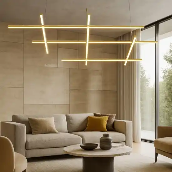 Maytoni radiance lampadario moderno colore oro led 3000k Acquista Ora