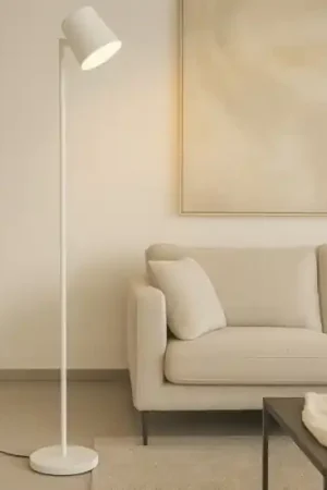 Piantana da terra bianca portatile led 4,5w ricaricabile usb dimmerabile Spedito Oggi