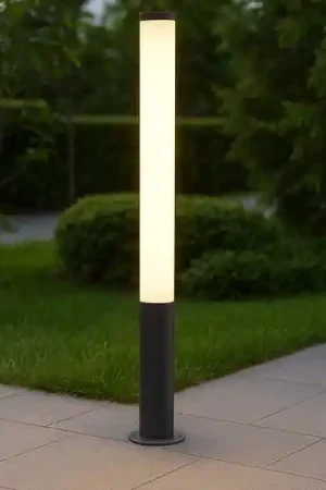 Lampione da esterno giardino grafite moderno led 31w 4000k 100cm Prezzo Conveniente