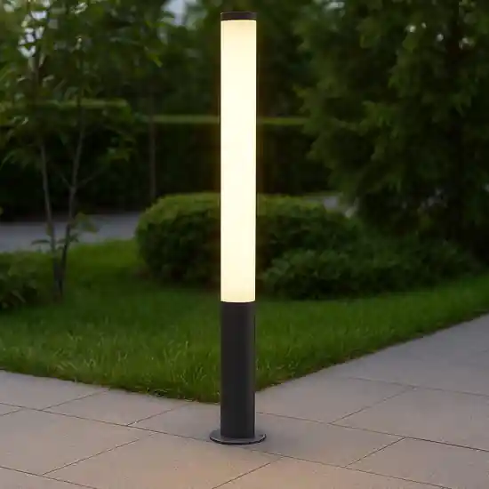 Lampione da esterno giardino grafite moderno led 31w 4000k 100cm Prezzo Conveniente