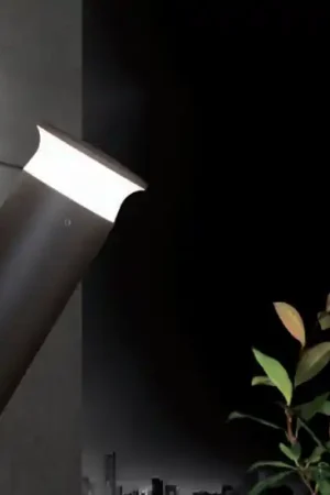 Applique da esterno design inclinato grafite led 9w 4000k Offerta Lampo