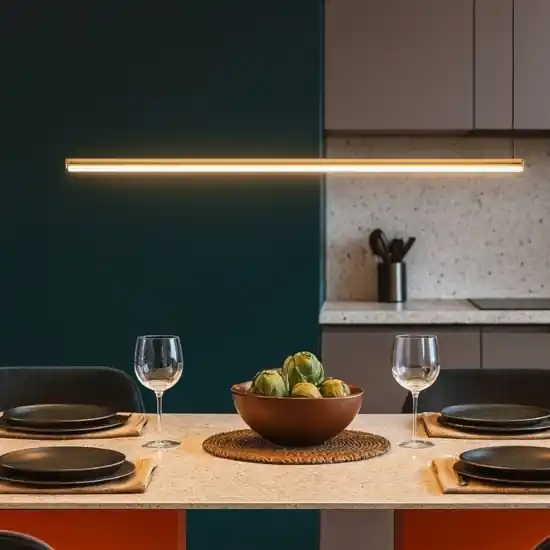 Ultima Occasione Maytoni halo lampadario da cucina colore oro led da 2600k a 3500k