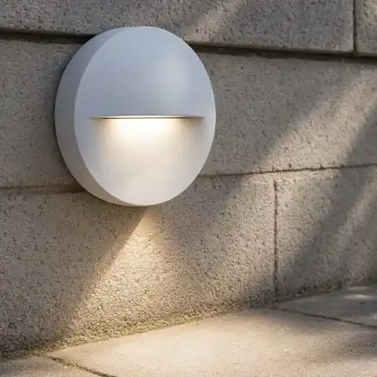 Segnapasso led bianco per esterno a parete led 3w 4000k ip65 Popolare