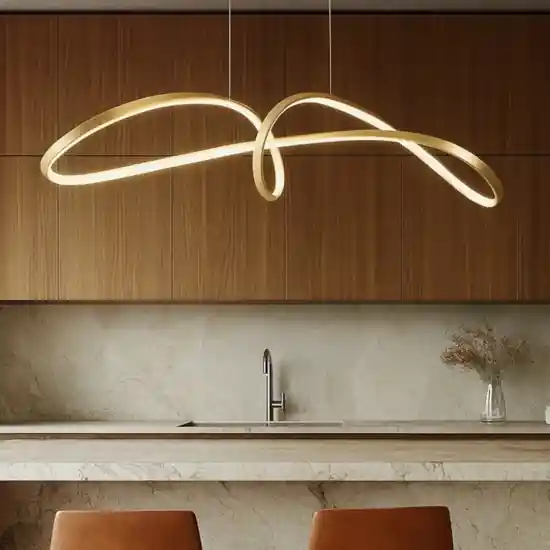 Nuova Collezione Maytoni curve lampadario per cucina moderna led 4000k